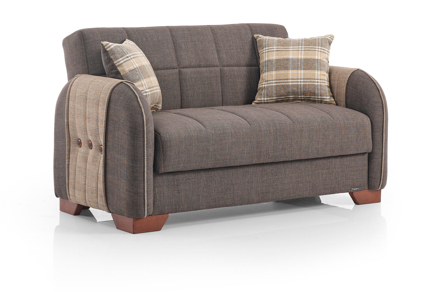 Ottomanson Button Collection Convertible Sofa Bed