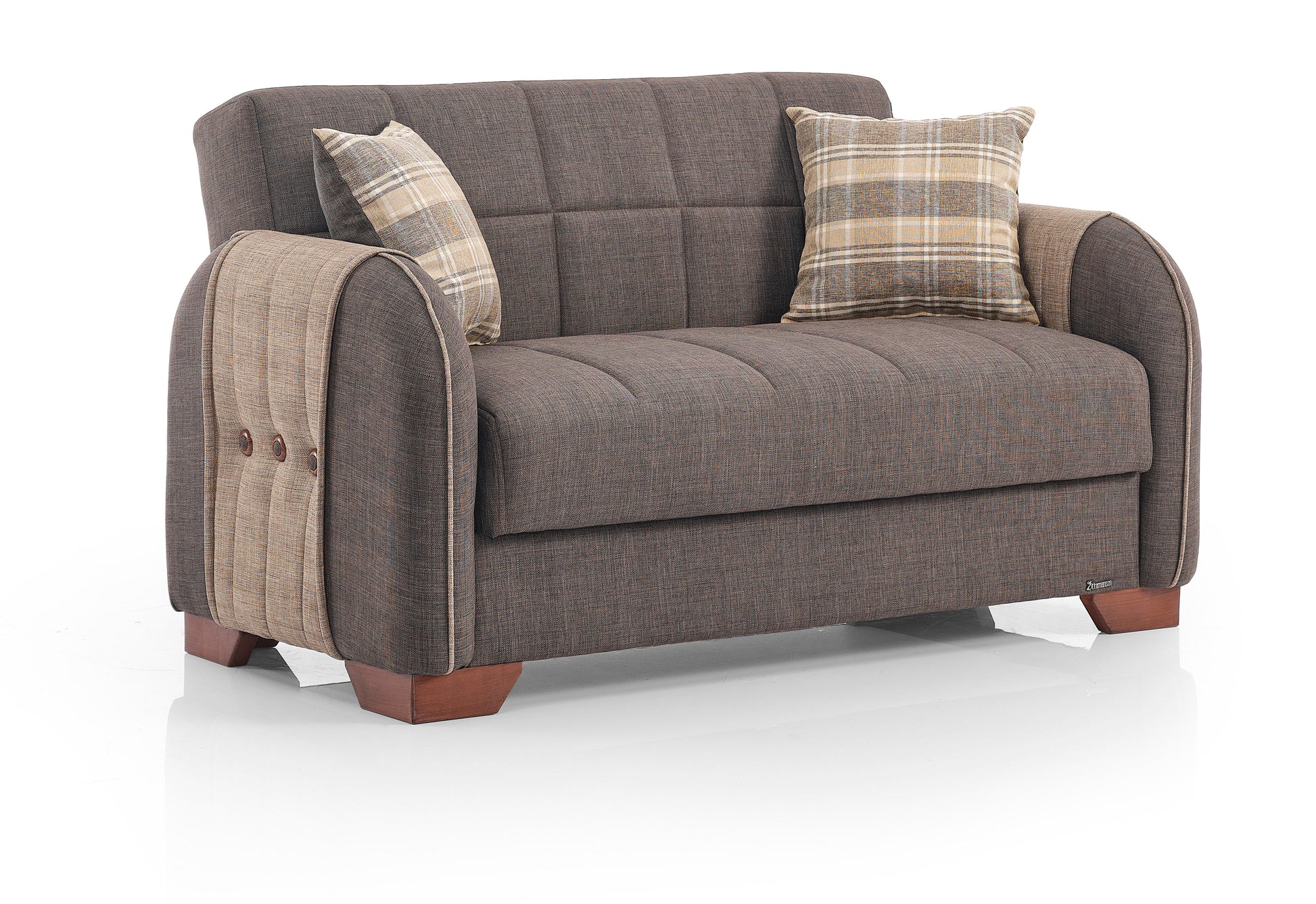 Ottomanson Button Collection Convertible Sofa Bed
