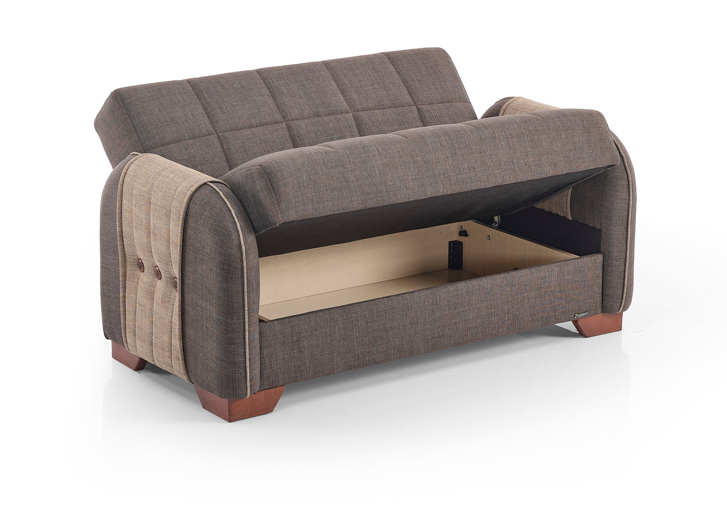 Ottomanson Button Collection Convertible Sofa Bed