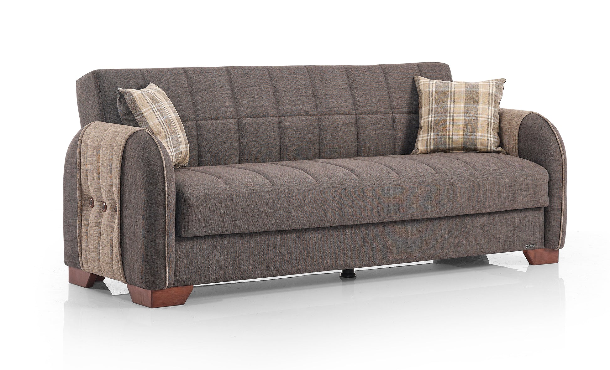 Ottomanson Button Collection Convertible Sofa Bed