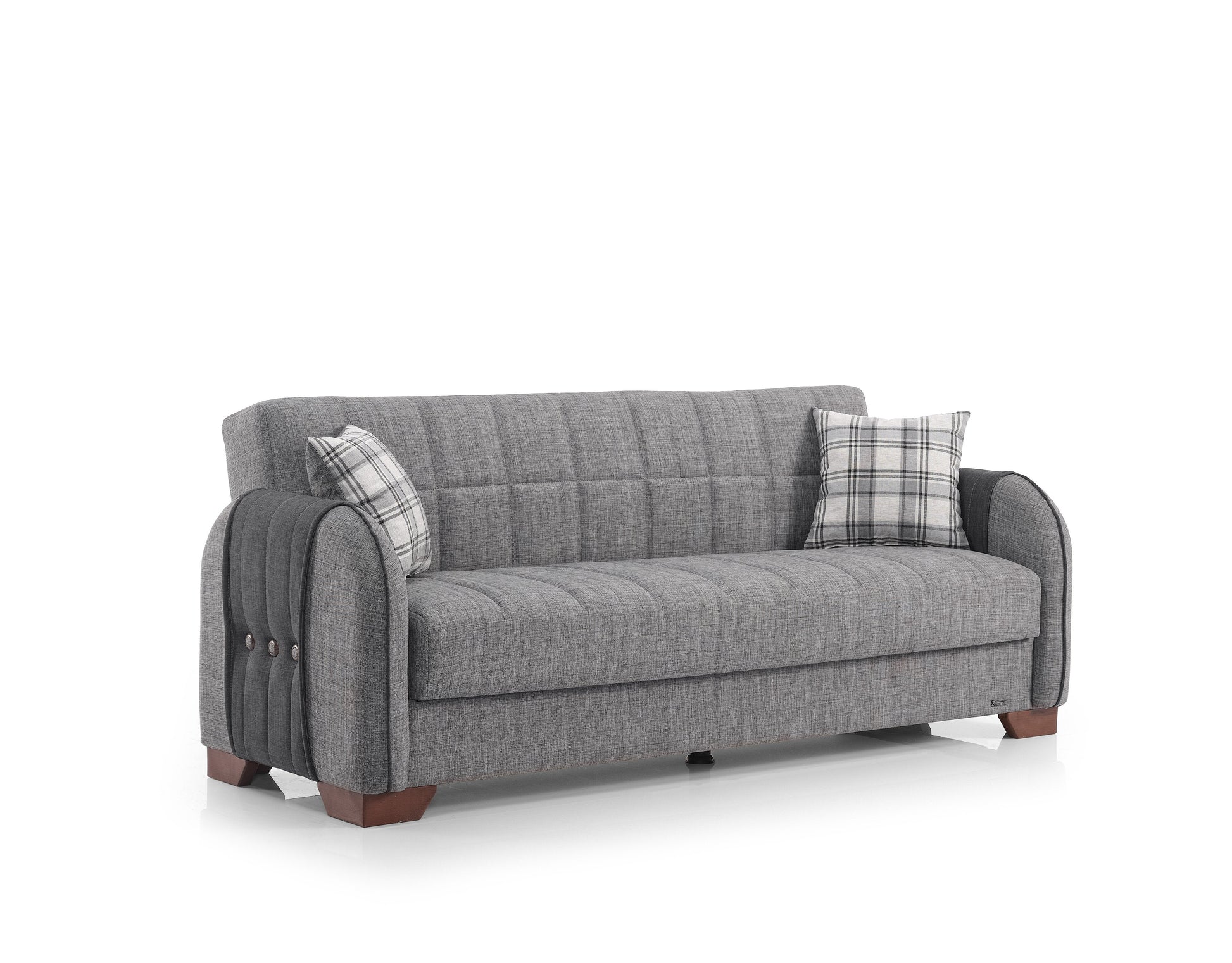 Ottomanson Button Collection Convertible Sofa Bed