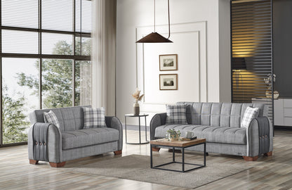 Ottomanson Button Collection Convertible Sofa Bed