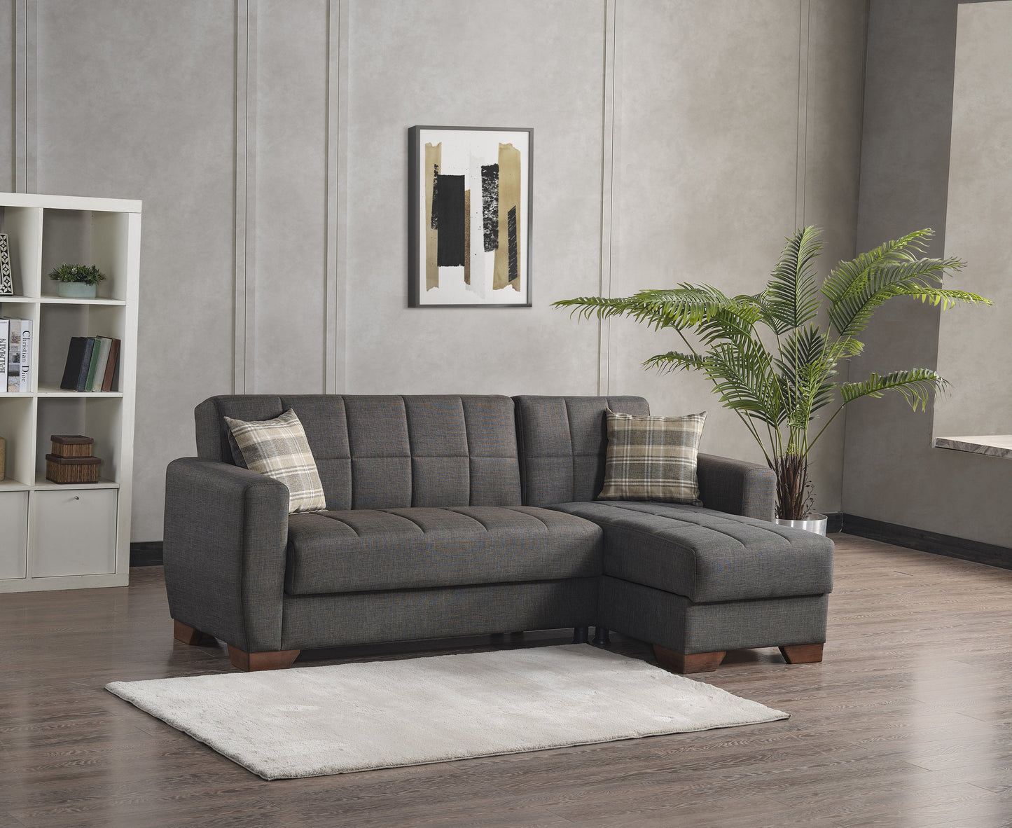 Ottomanson Lounge Barato Collection Convertible Sectional Sofa Bed