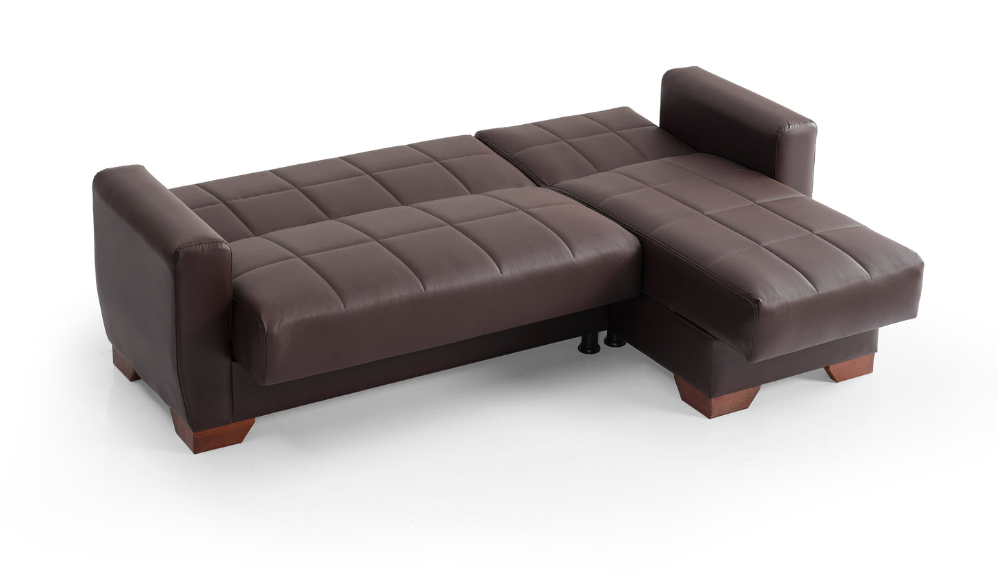 Ottomanson Lounge Barato Collection Convertible Sectional Sofa Bed