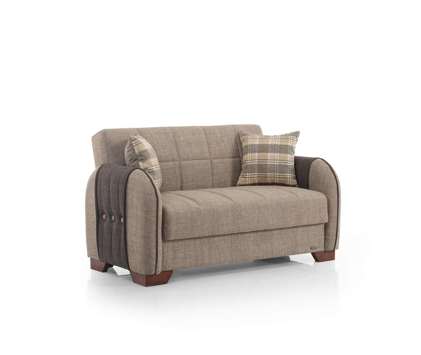 Ottomanson Button Collection Convertible Sofa Bed