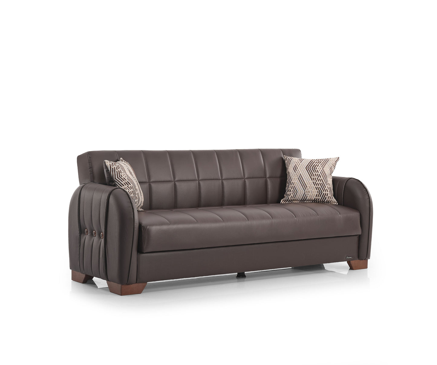 Ottomanson Button Collection Convertible Sofa Bed