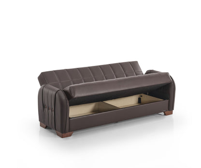 Ottomanson Button Collection Convertible Sofa Bed