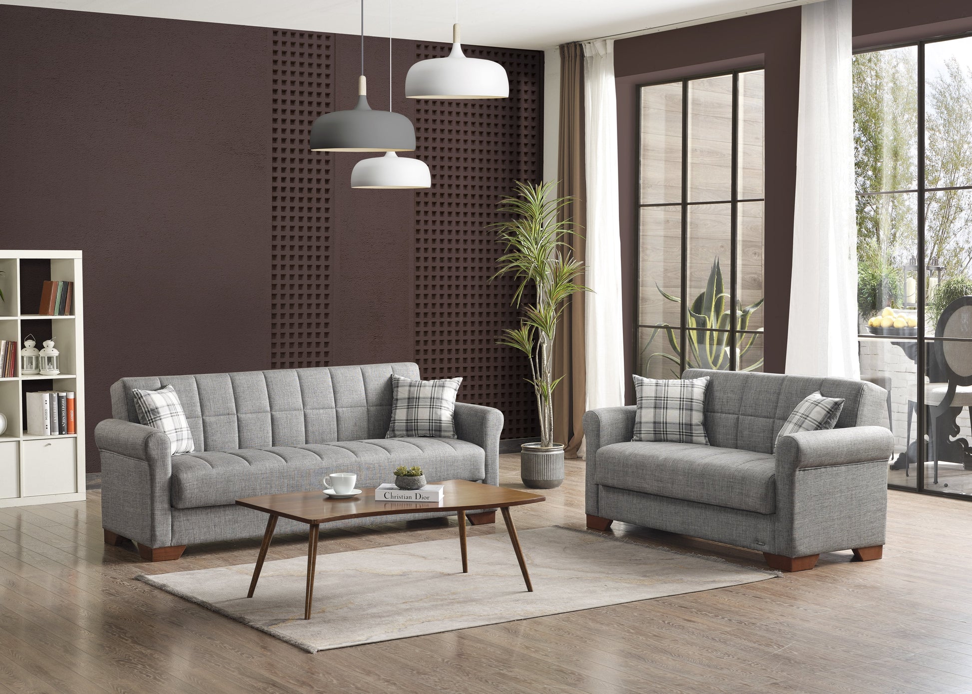 Ottomanson Orbit Collection Convertible Sofa Bed