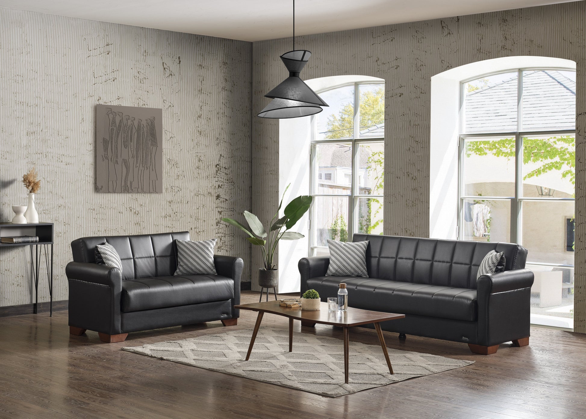 Ottomanson Orbit Collection Convertible Sofa Bed