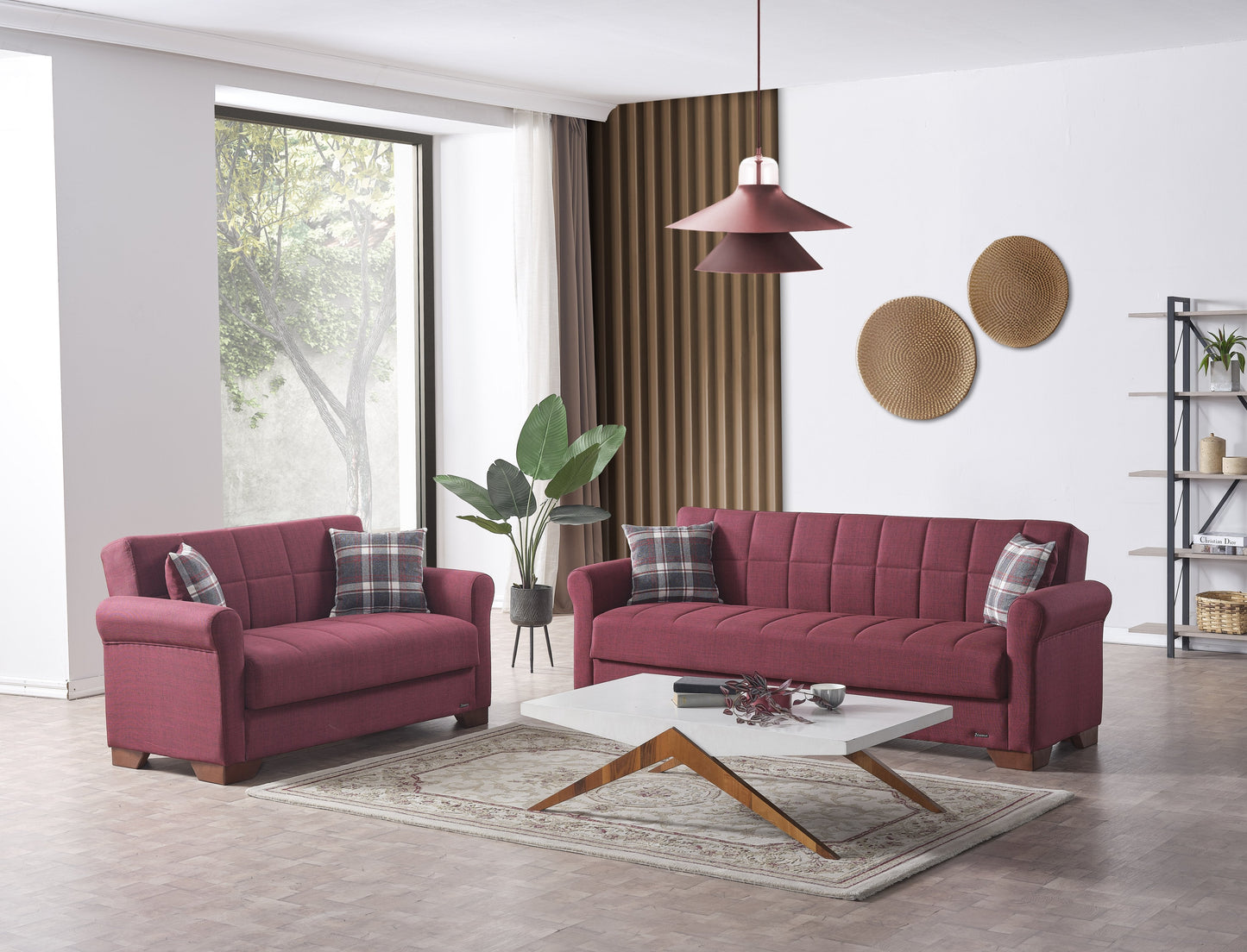 Ottomanson Orbit Collection Convertible Sofa Bed