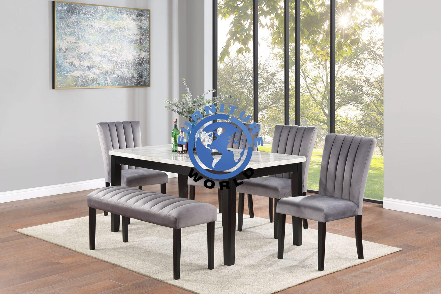 D310C Gy Dining Chair