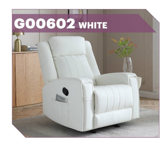 G00602-RC White Reclining Set