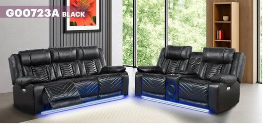 G00723A Black Reclining Set