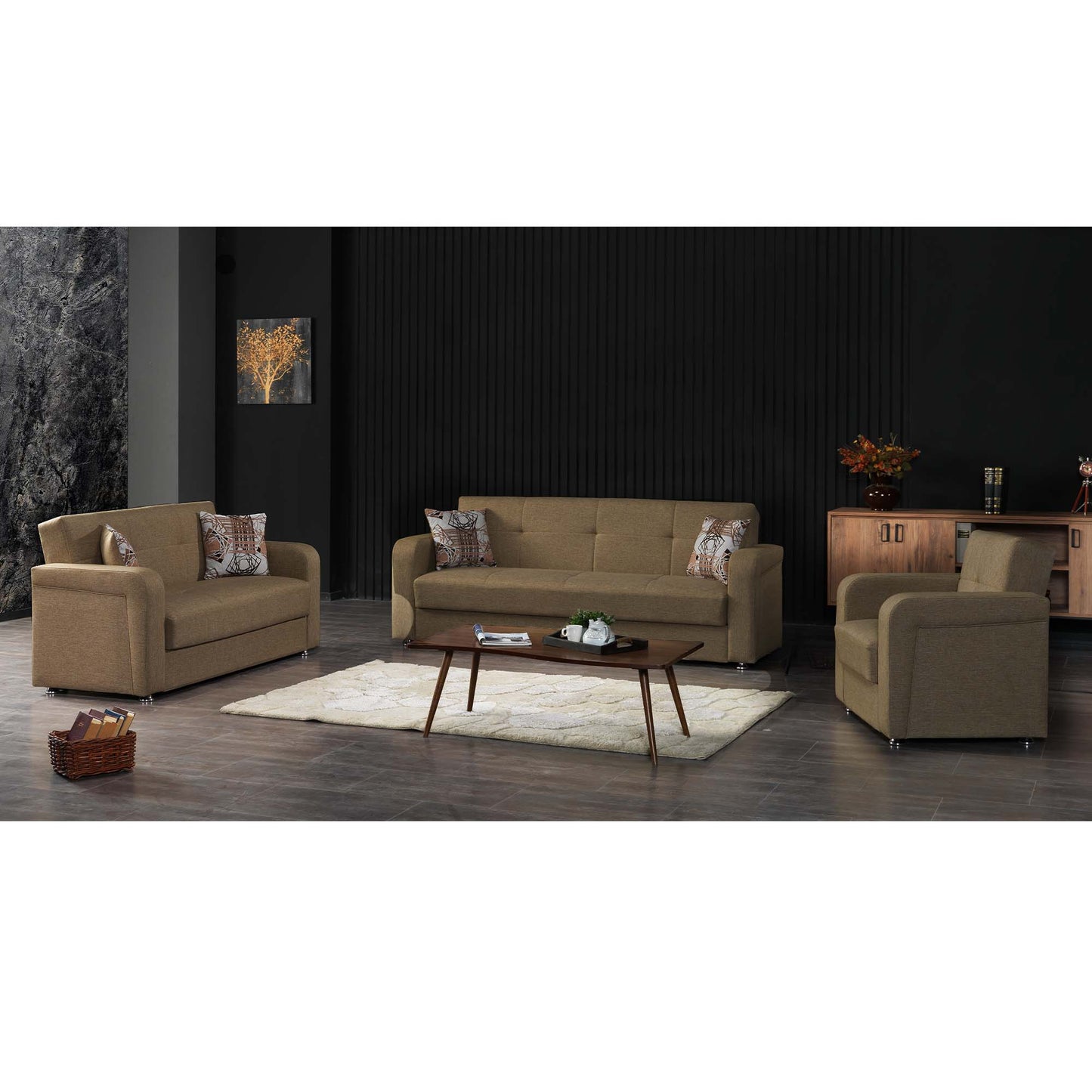 Ottomanson Harmony Collection Convertible Sofa Bed