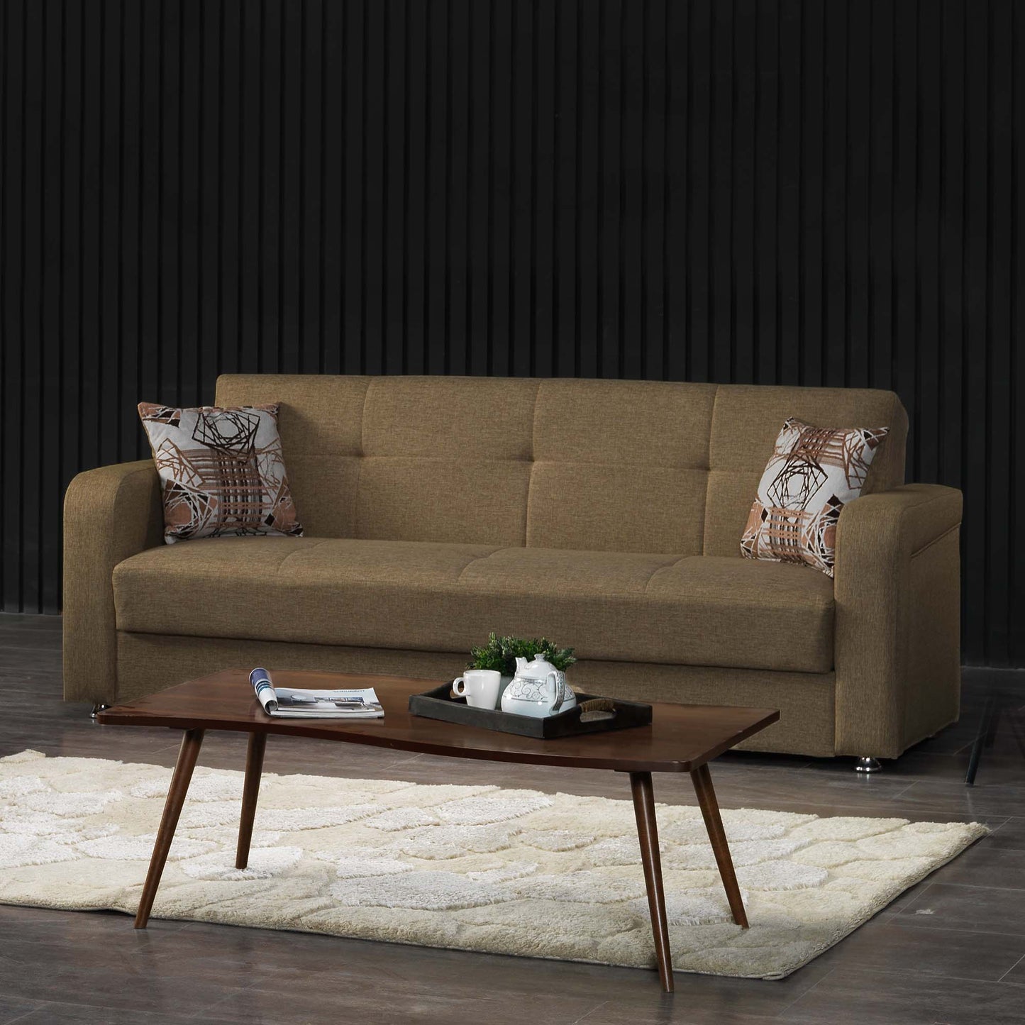 Ottomanson Harmony Collection Convertible Sofa Bed