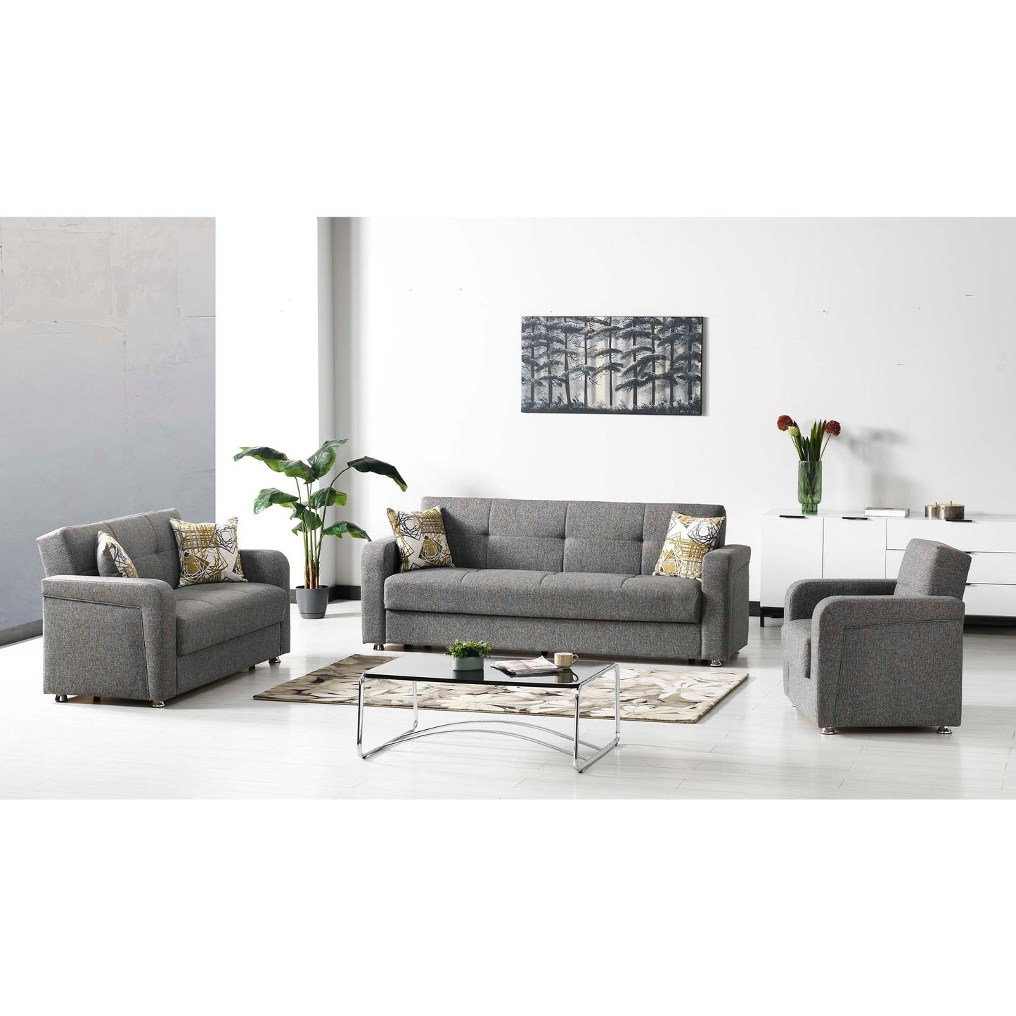 Ottomanson Harmony Collection Convertible Sofa Bed