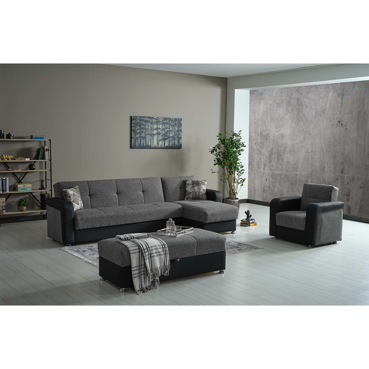 Ottomanson Harmony Collection Convertible Sofa Bed