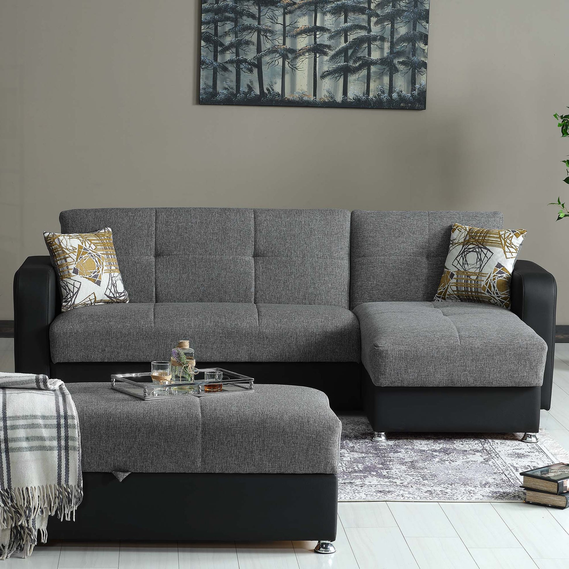 Ottomanson Harmony Collection Convertible Sofa Bed