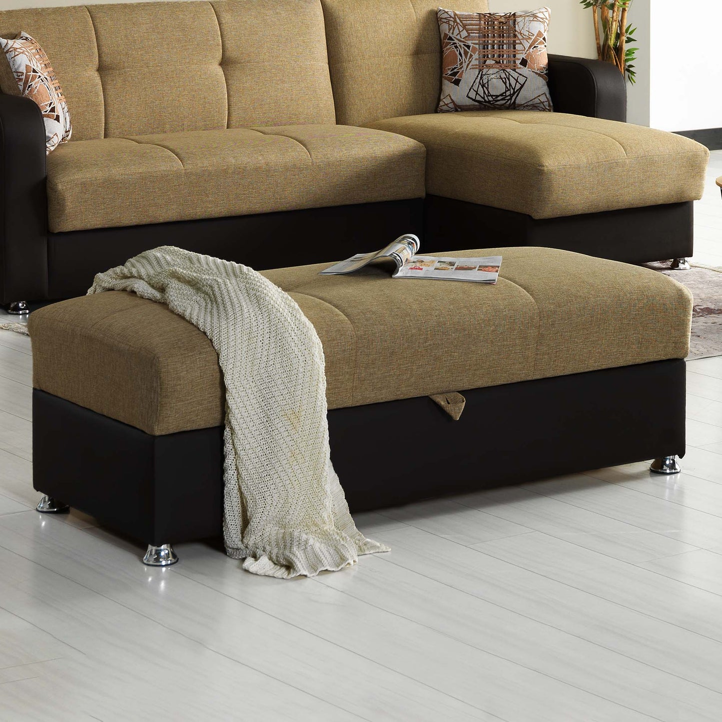 Ottomanson Harmony Collection Convertible Sofa Bed