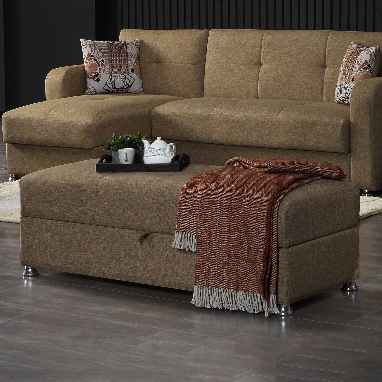 Ottomanson Harmony Collection Convertible Sofa Bed
