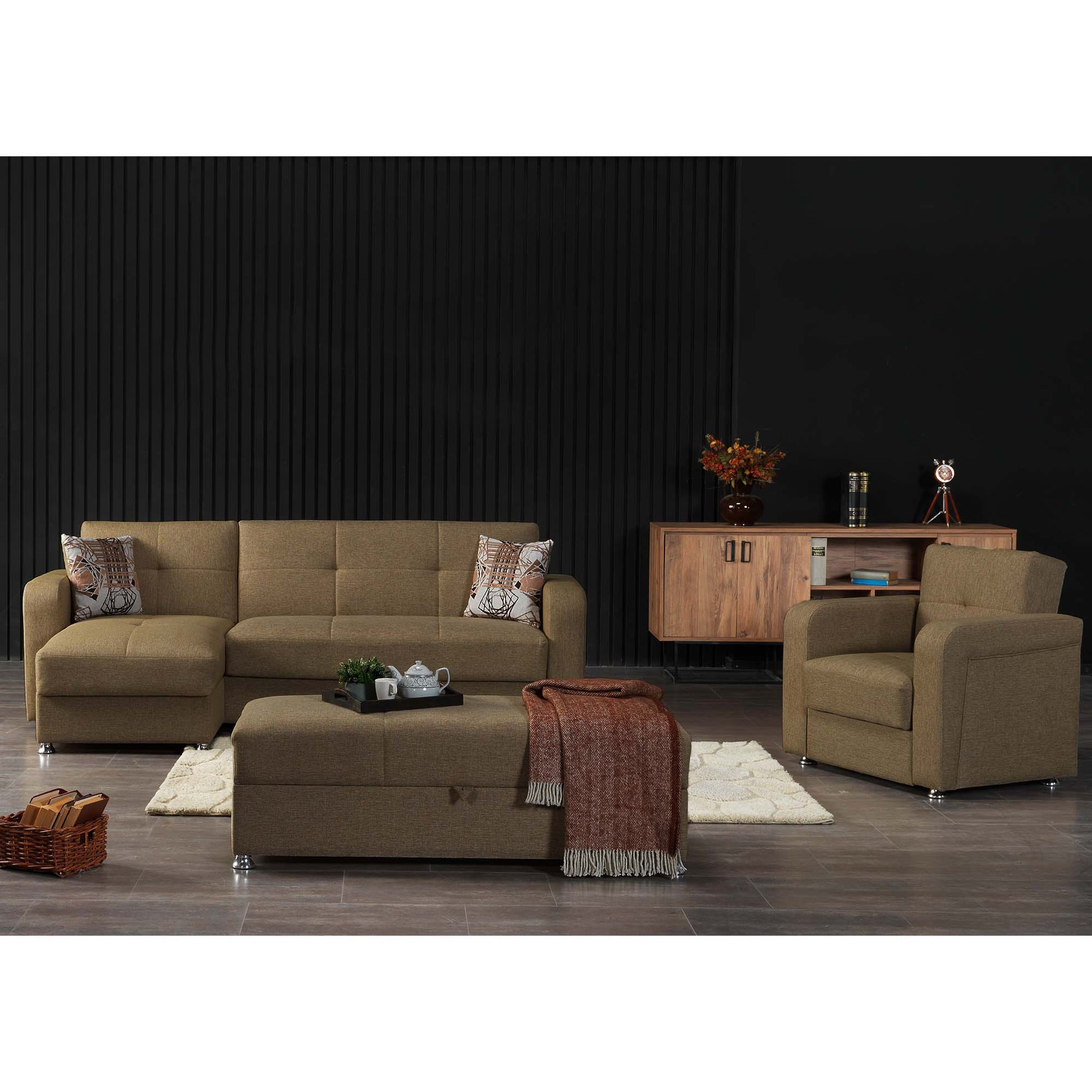 Ottomanson Harmony Collection Convertible Sofa Bed