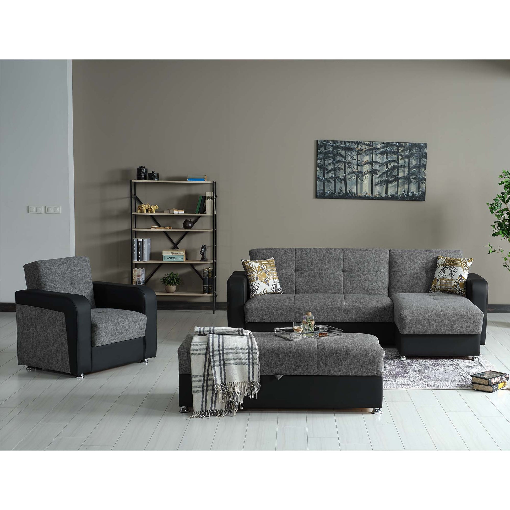 Ottomanson Harmony Collection Convertible Sofa Bed