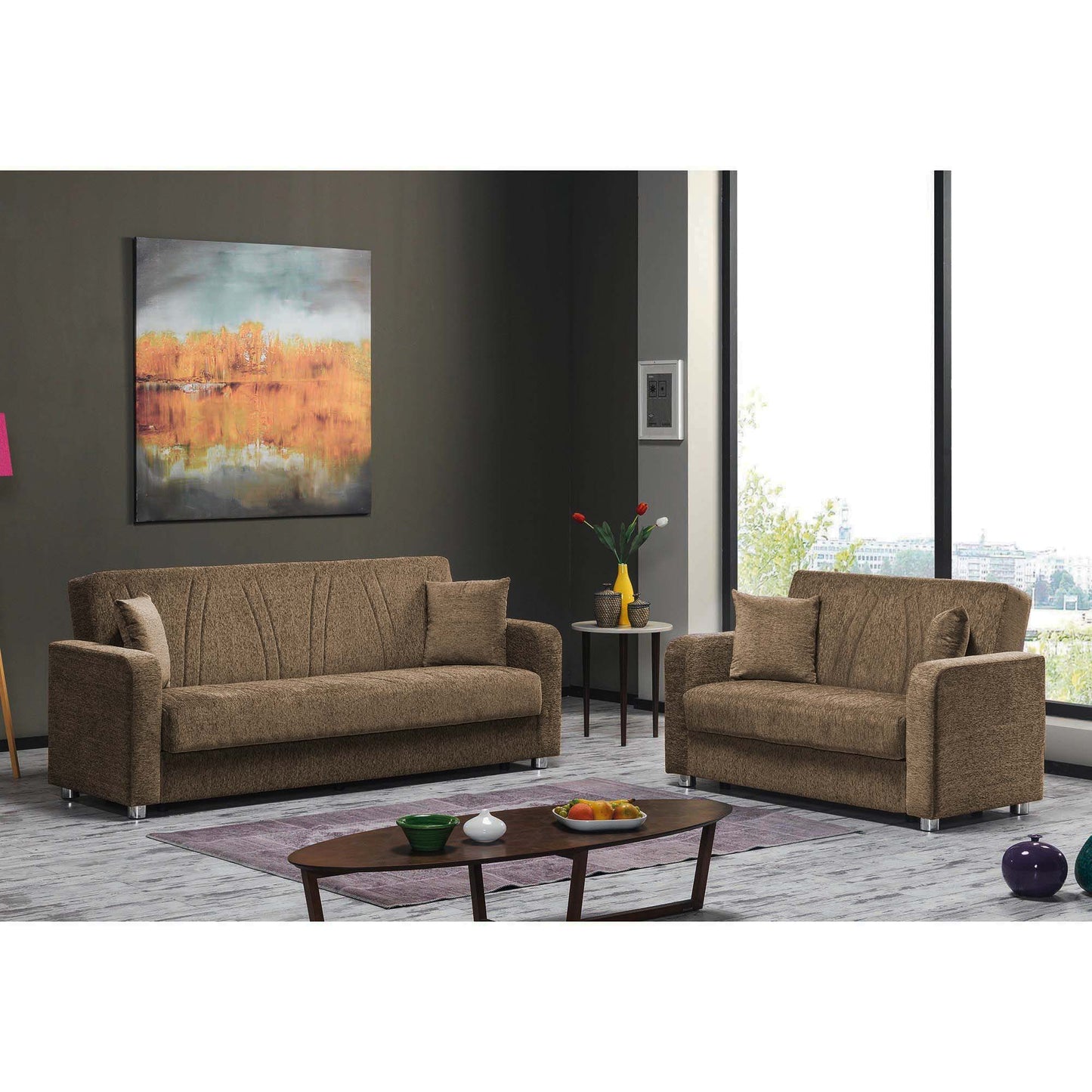 Ottomanson Elegance (Joker) Collection Convertible Sofa Bed