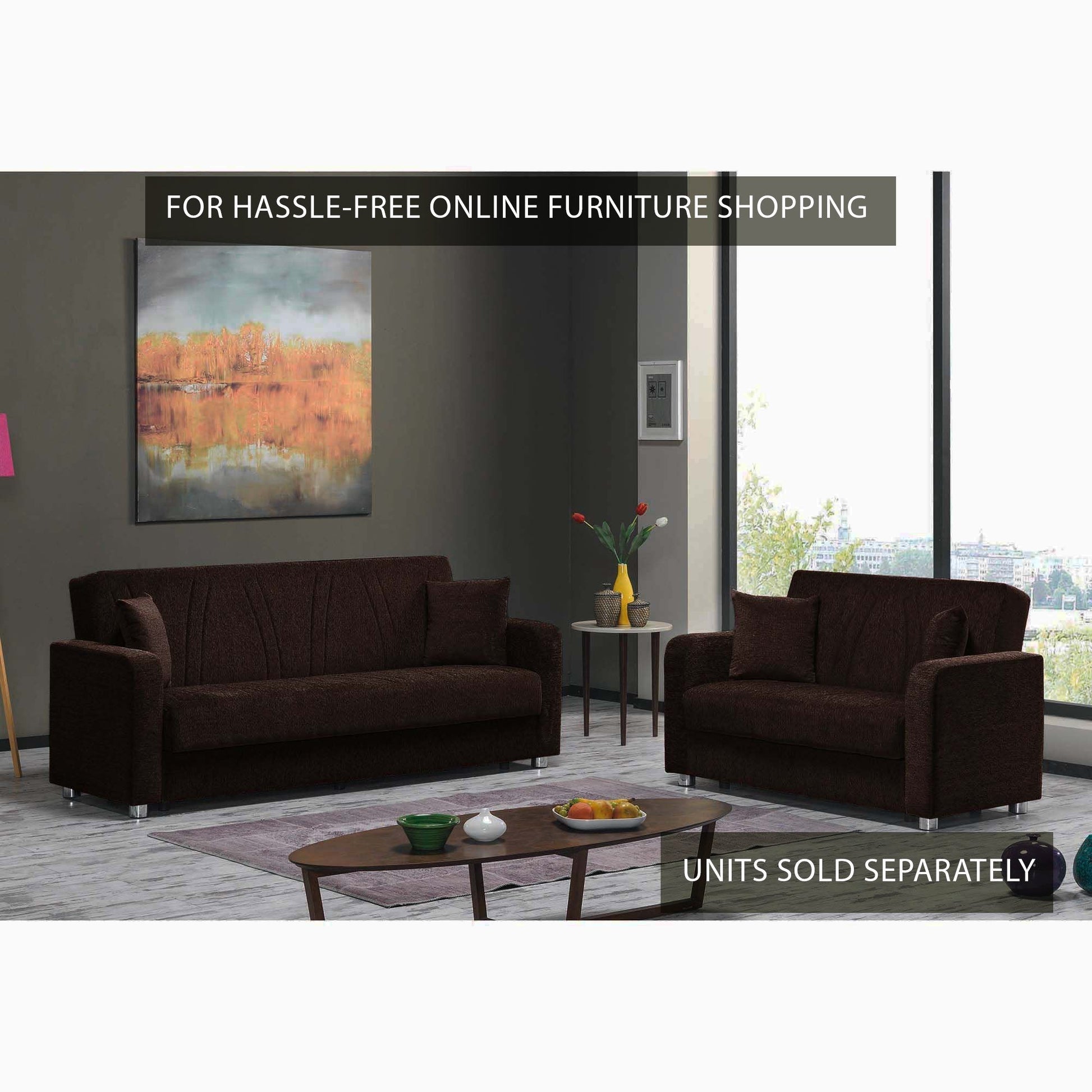Ottomanson Elegance (Joker) Collection Convertible Sofa Bed