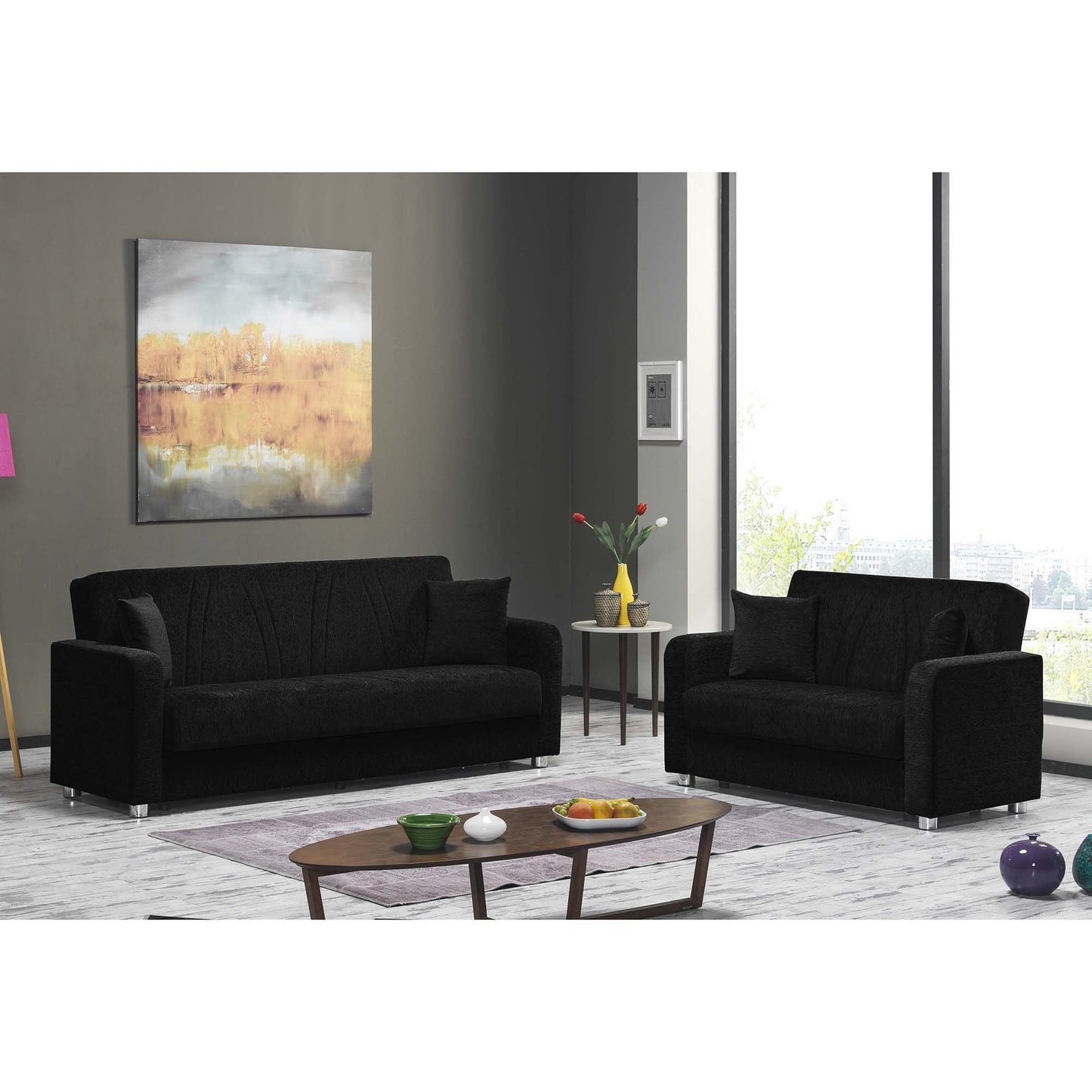 Ottomanson Elegance (Joker) Collection Convertible Sofa Bed