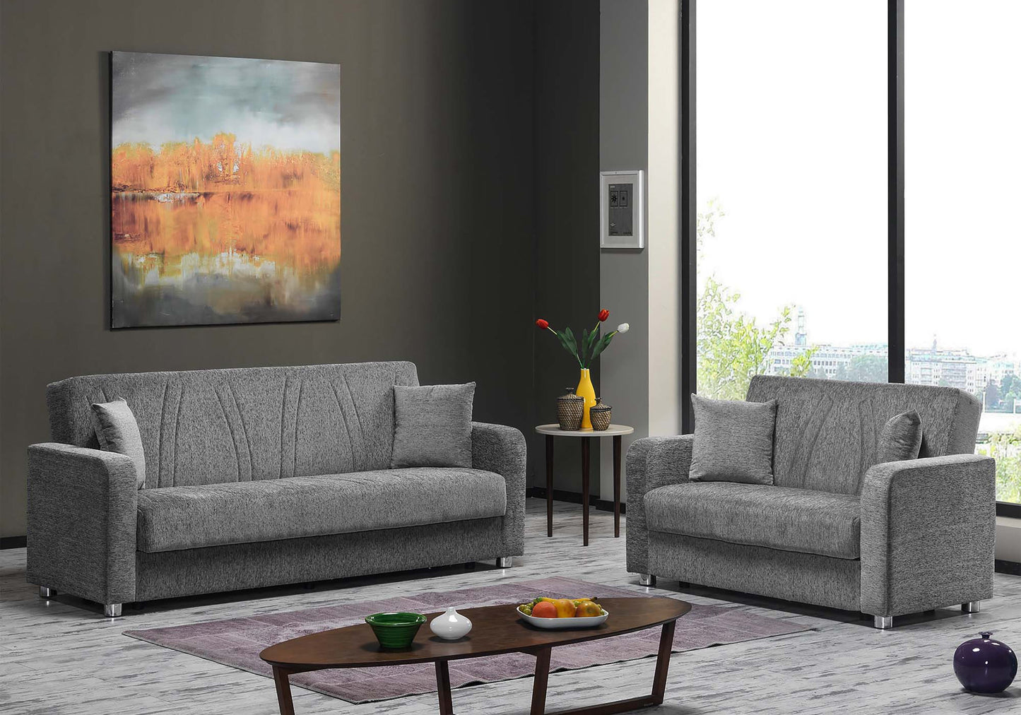 Ottomanson Elegance (Joker) Collection Convertible Sofa Bed