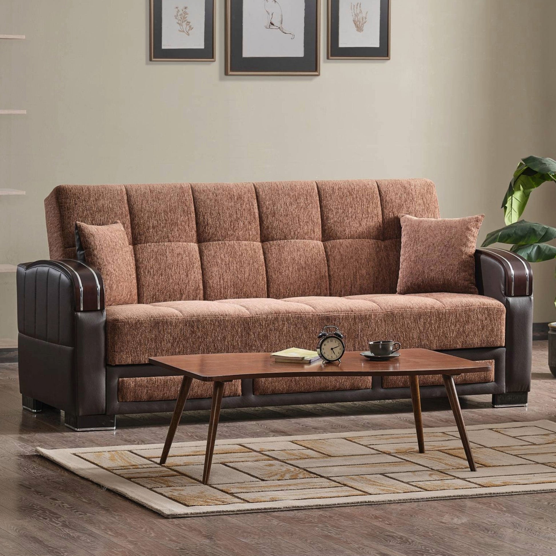 Ottomanson Maya Collection Convertible Sofa Bed