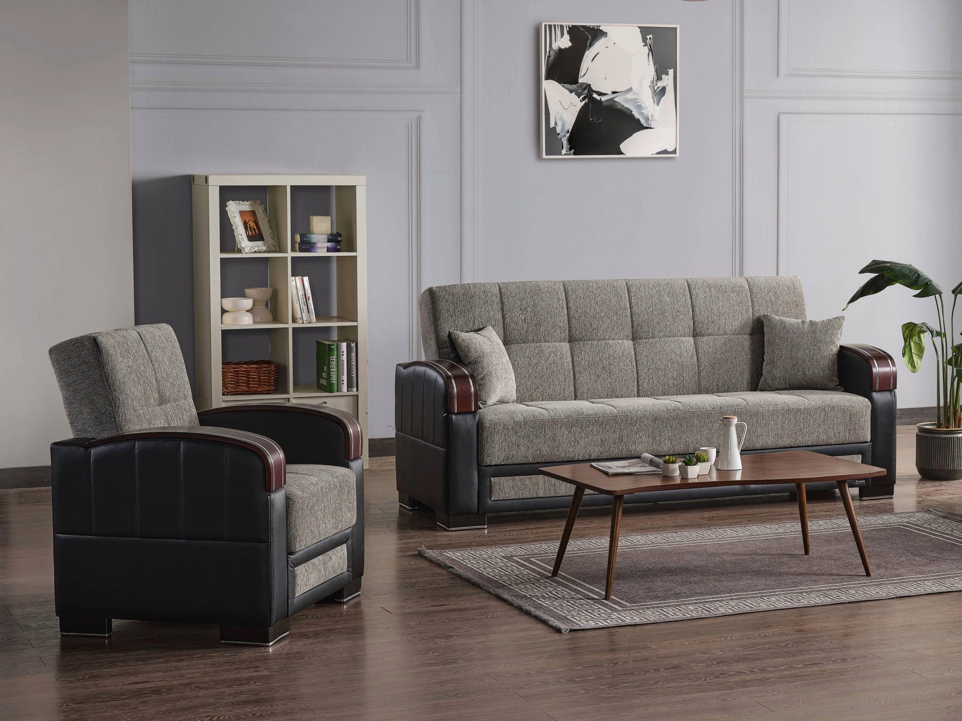 Ottomanson Maya Collection Convertible Sofa Bed
