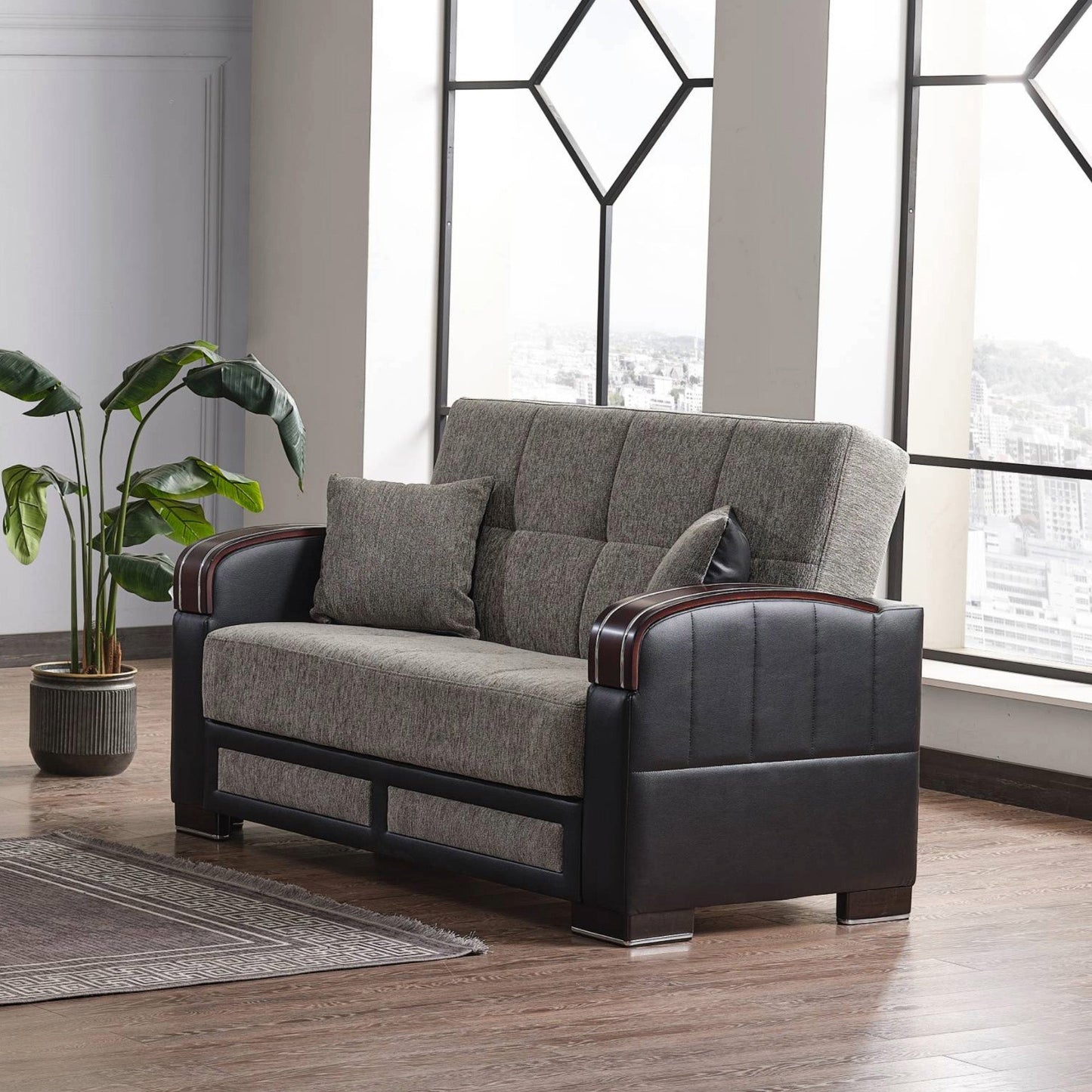Ottomanson Maya Collection Convertible Sofa Bed
