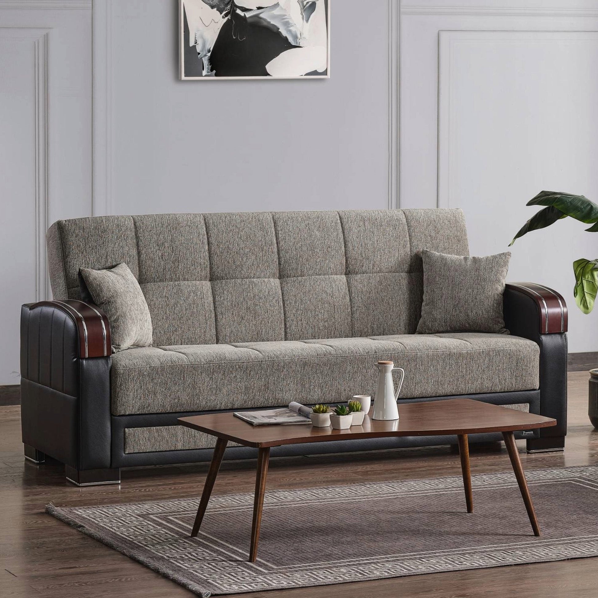 Ottomanson Maya Collection Convertible Sofa Bed