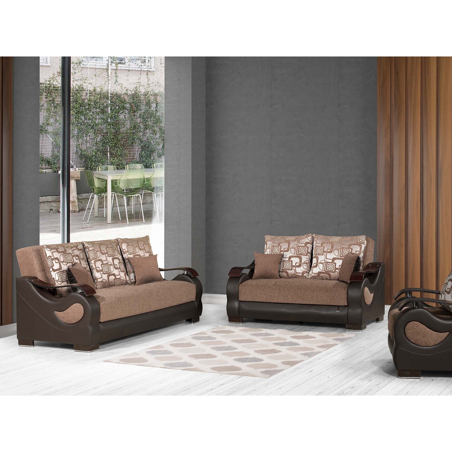 Ottomanson Metroplex Collection Convertible Sofa Bed