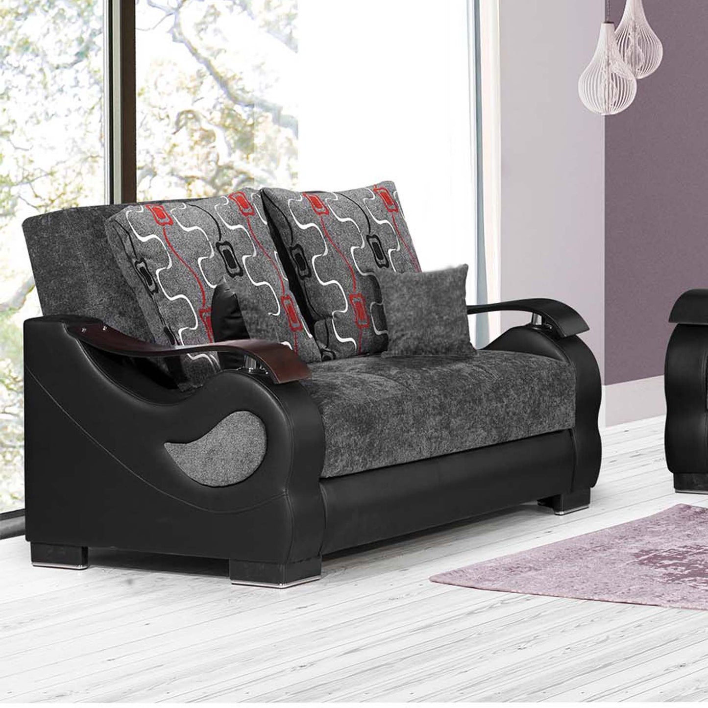 Ottomanson Metroplex Collection Convertible Sofa Bed