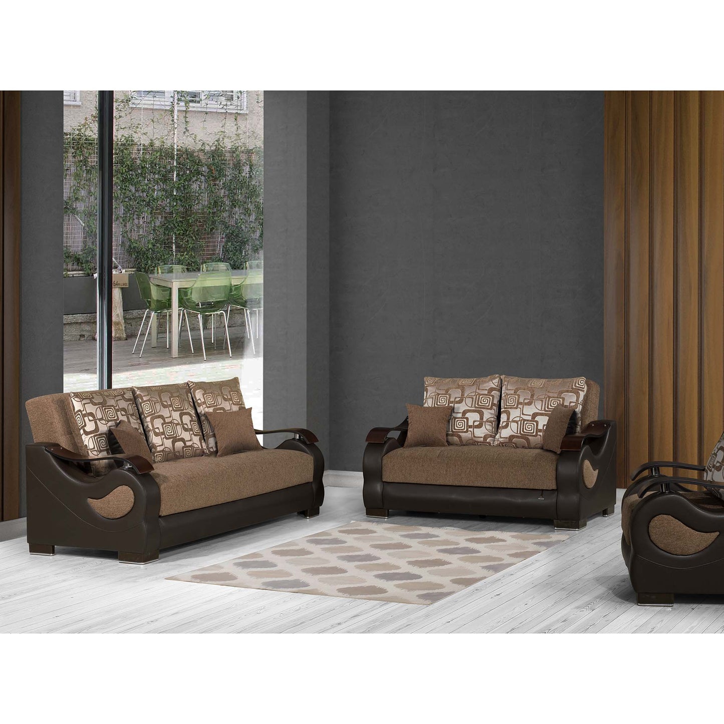 Ottomanson Metroplex Collection Convertible Sofa Bed
