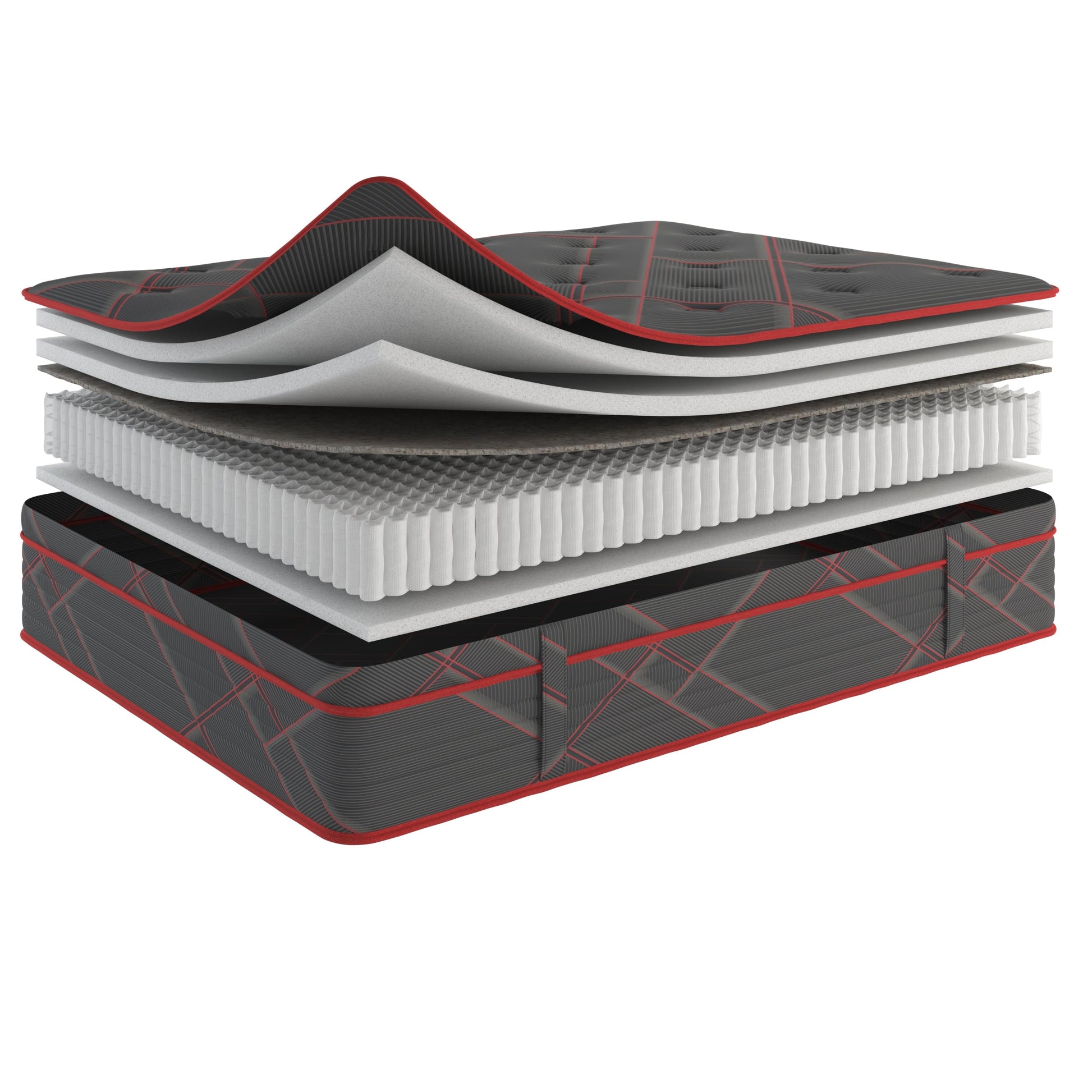 Ottomanson Merlot Red Mattress