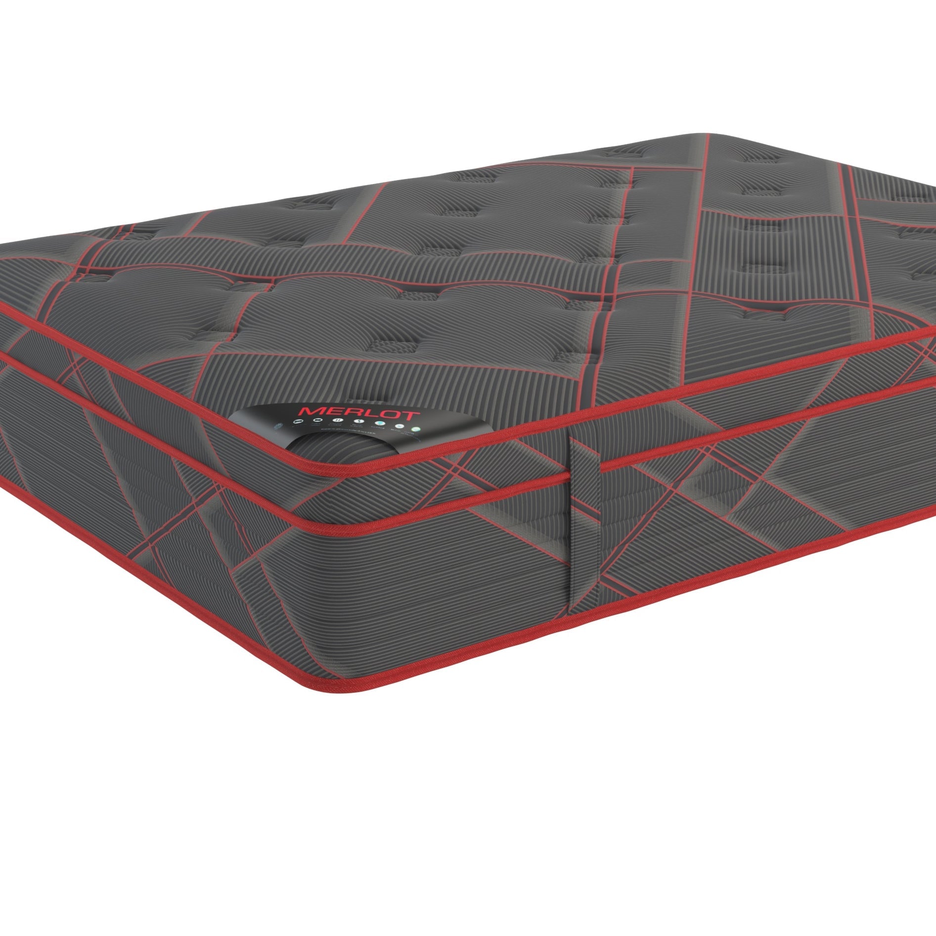 Ottomanson Merlot Red Mattress