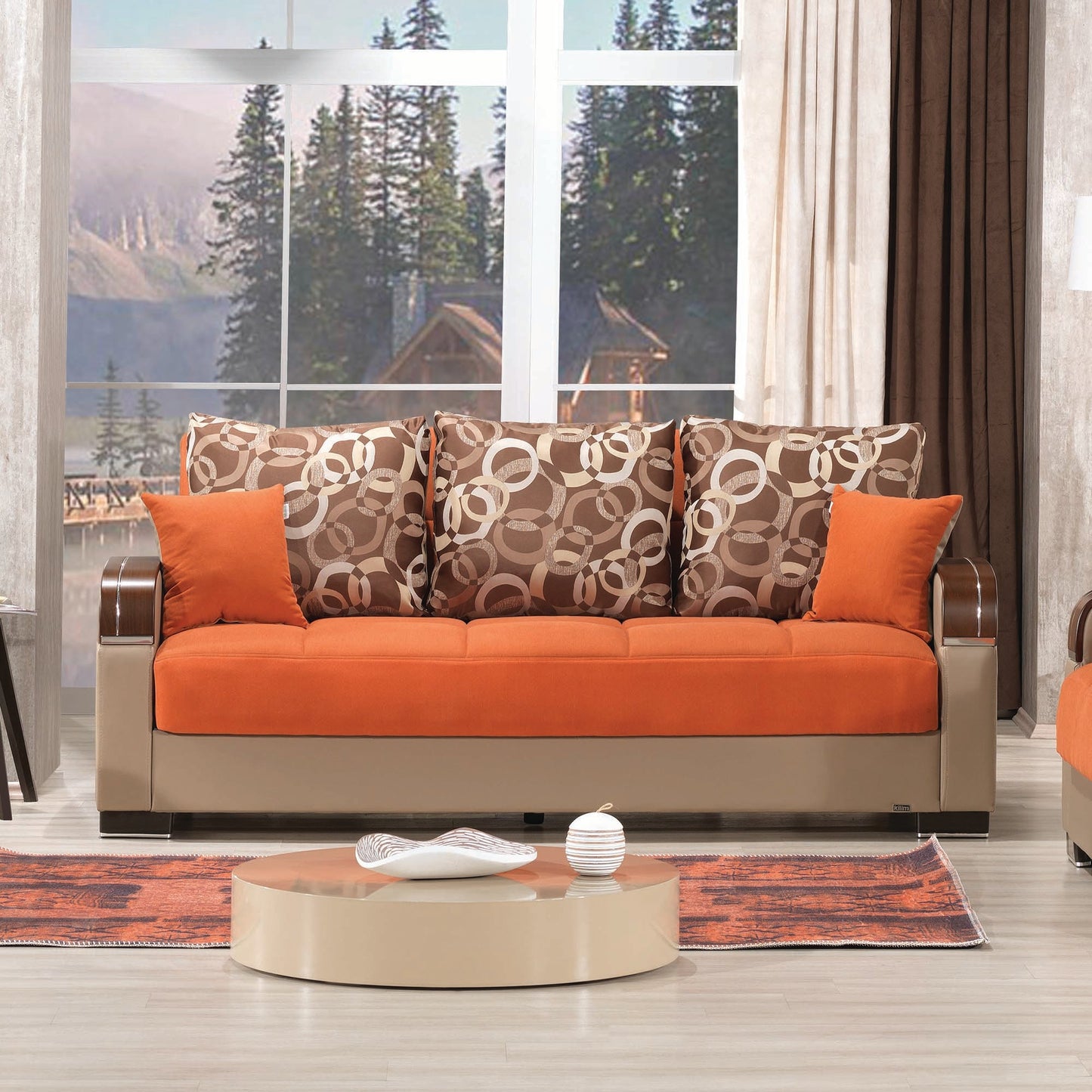 Ottomanson Mobimax Collection Convertible Sofa Bed