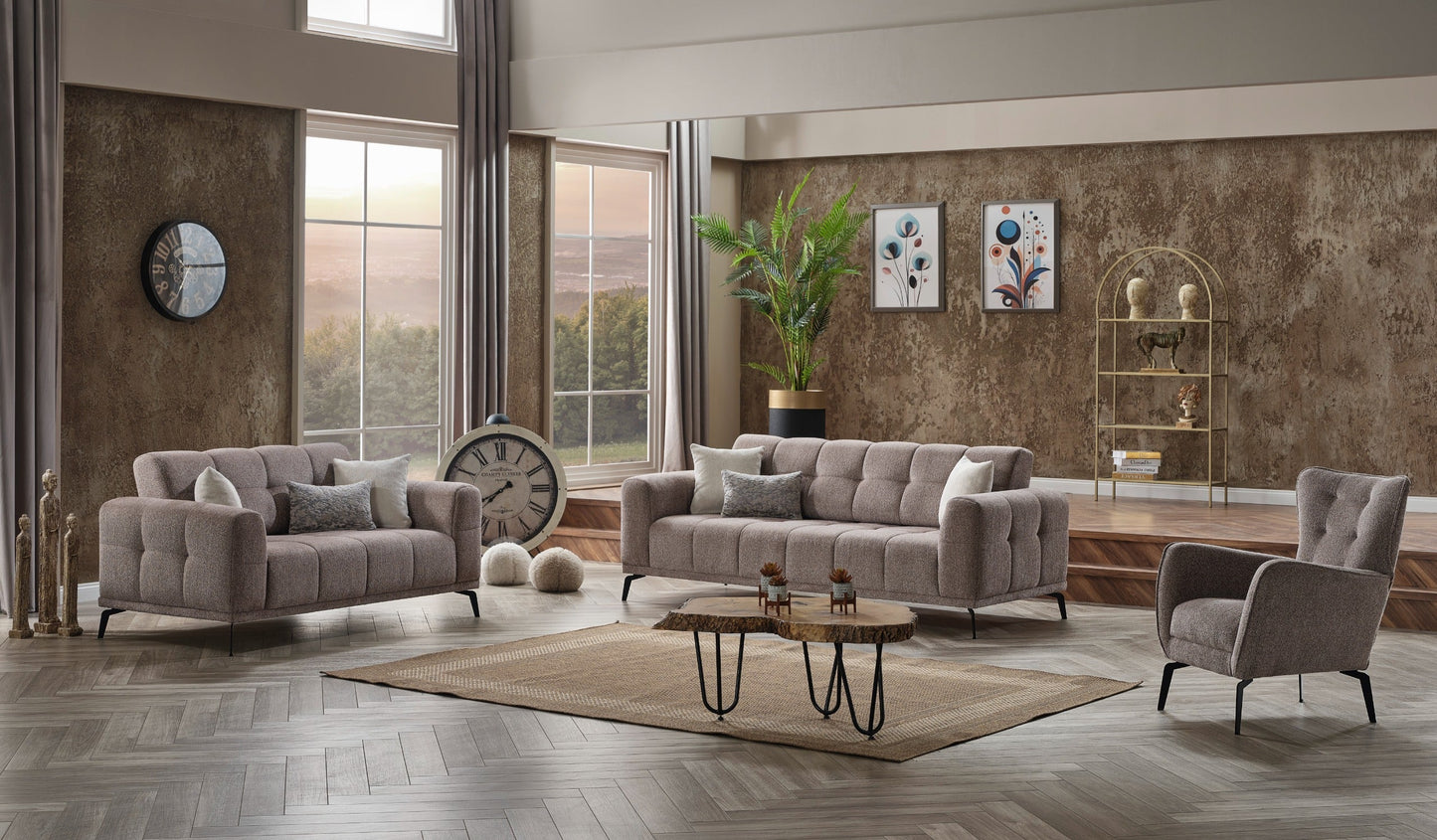 Ottomanson Modena Collection Convertible Sofa Bed