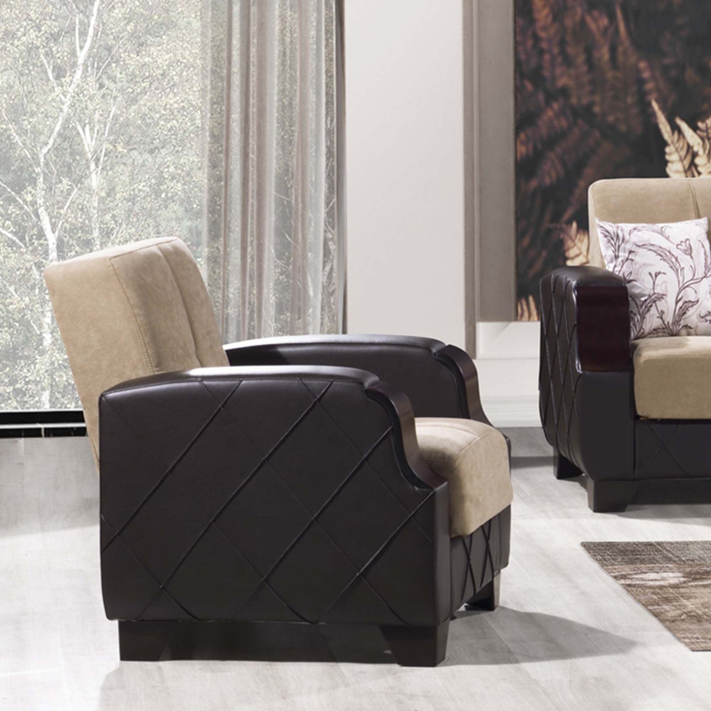 Ottomanson Molina Collection Convertible Sofa Bed