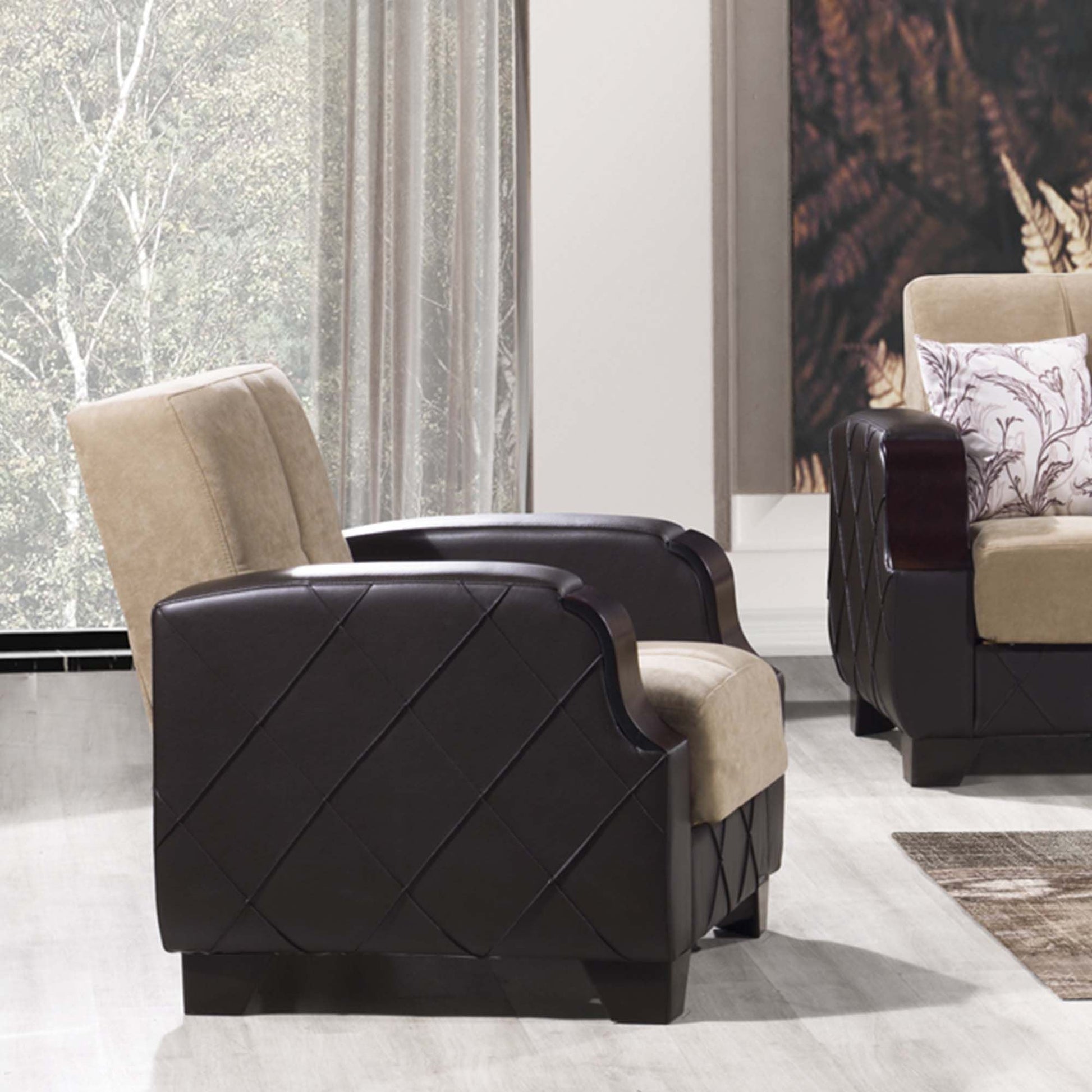 Ottomanson Molina Collection Convertible Sofa Bed