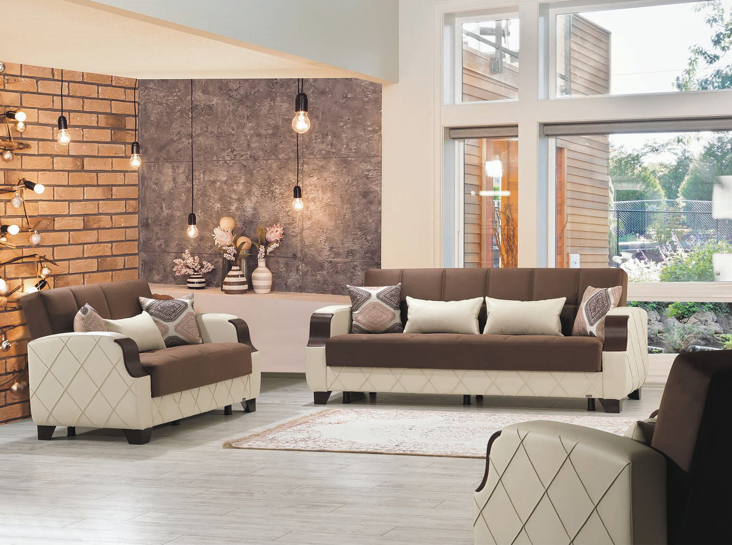 Ottomanson Molina Collection Convertible Sofa Bed