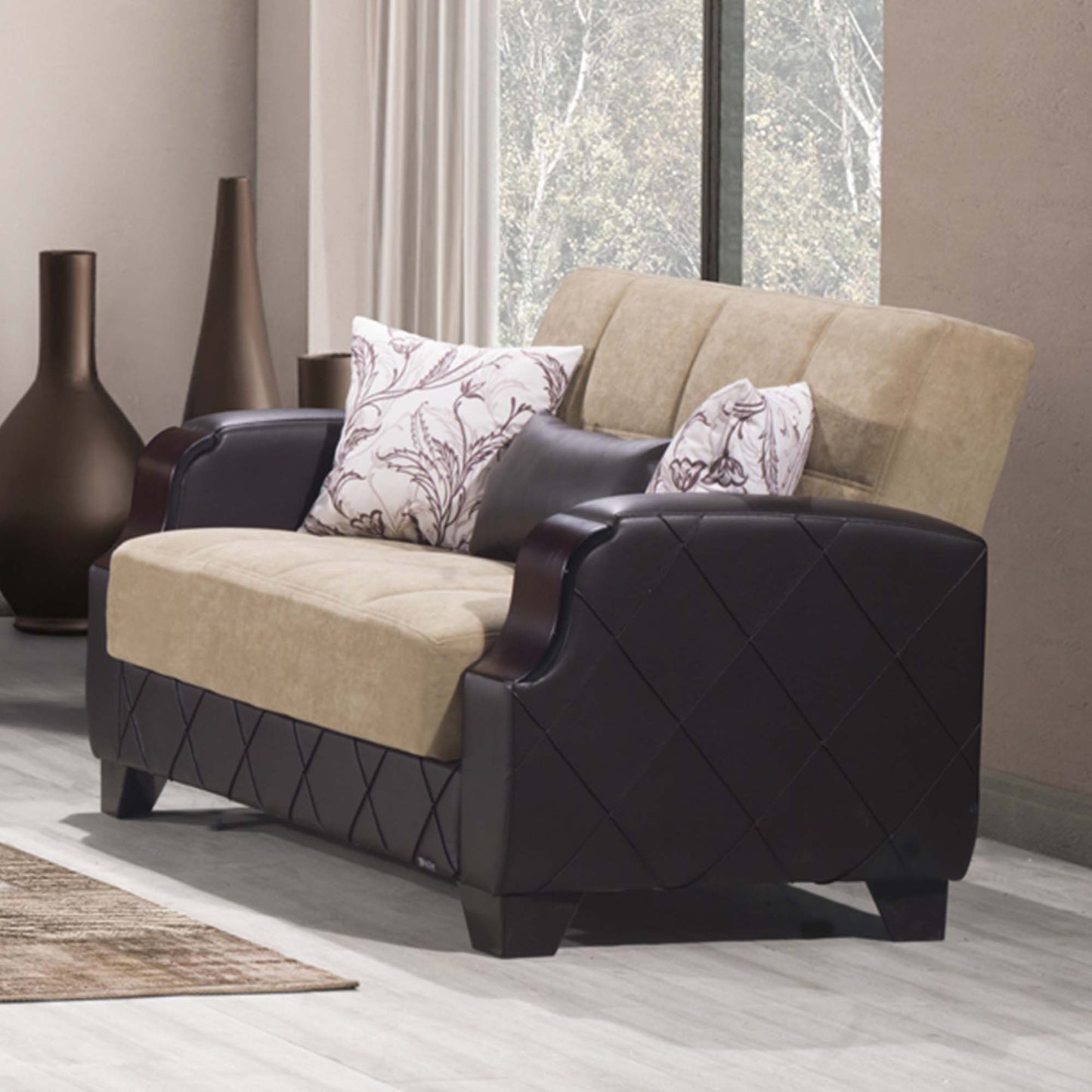 Ottomanson Molina Collection Convertible Sofa Bed