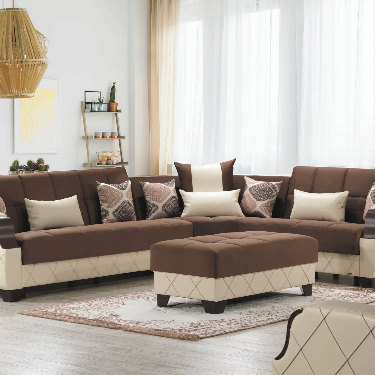 Ottomanson Molina Collection Convertible Sofa Bed