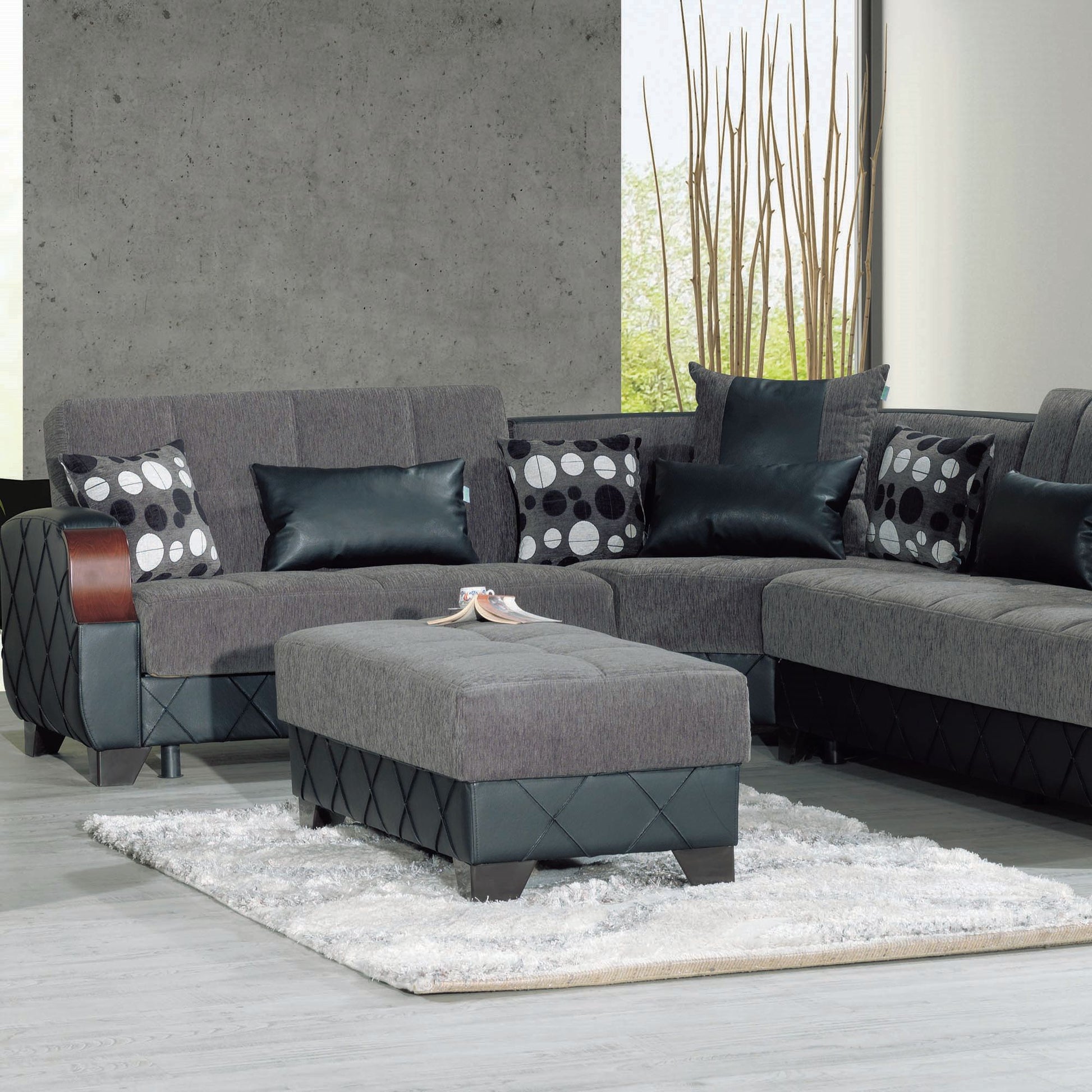 Ottomanson Molina Collection Convertible Sofa Bed