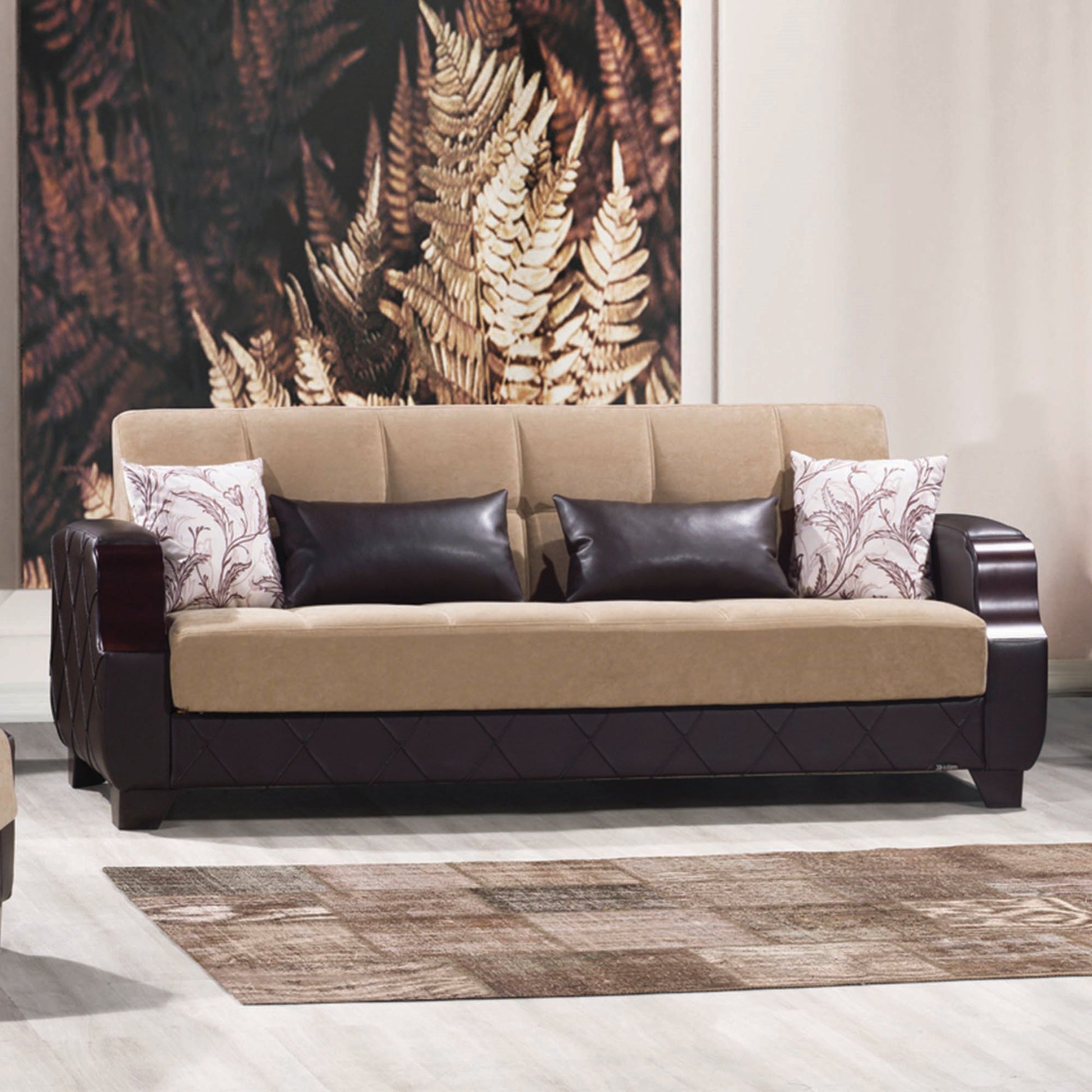Ottomanson Molina Collection Convertible Sofa Bed