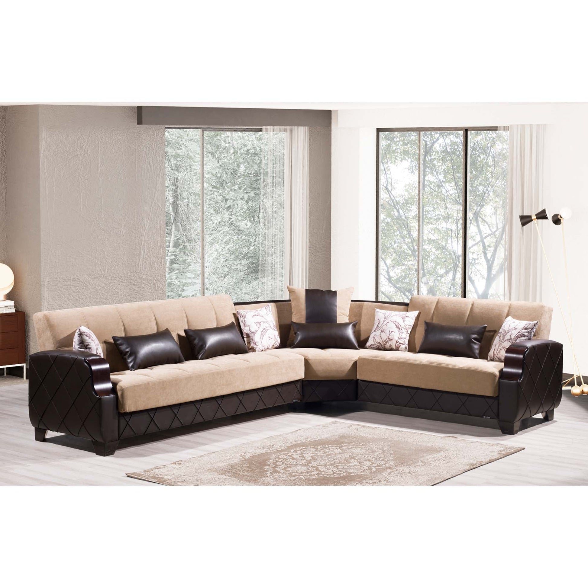 Ottomanson Molina Collection Convertible Sofa Bed