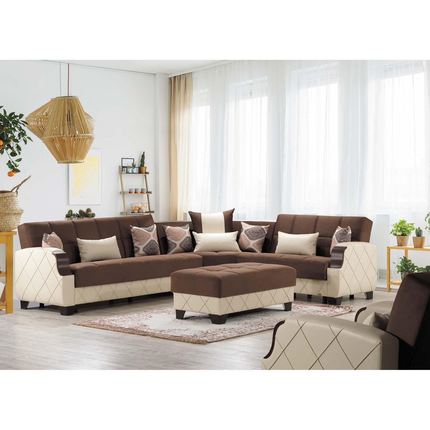 Ottomanson Molina Collection Convertible Sofa Bed